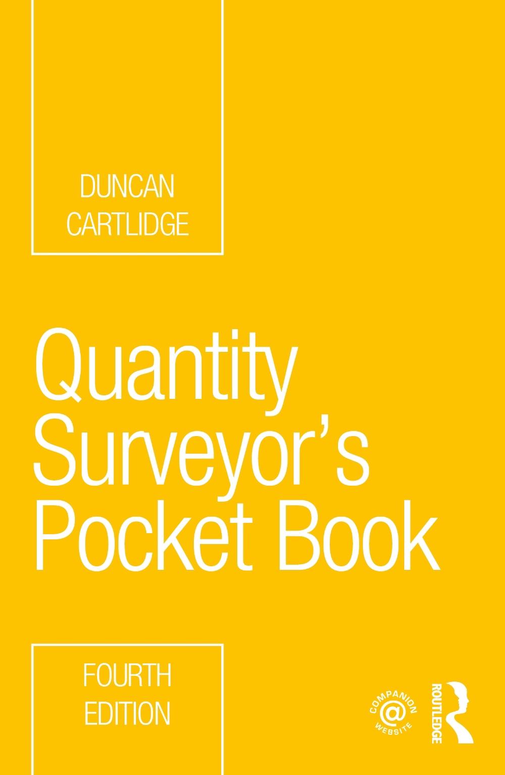 Quantity Surveyor's Pocket Book, 9781032061443