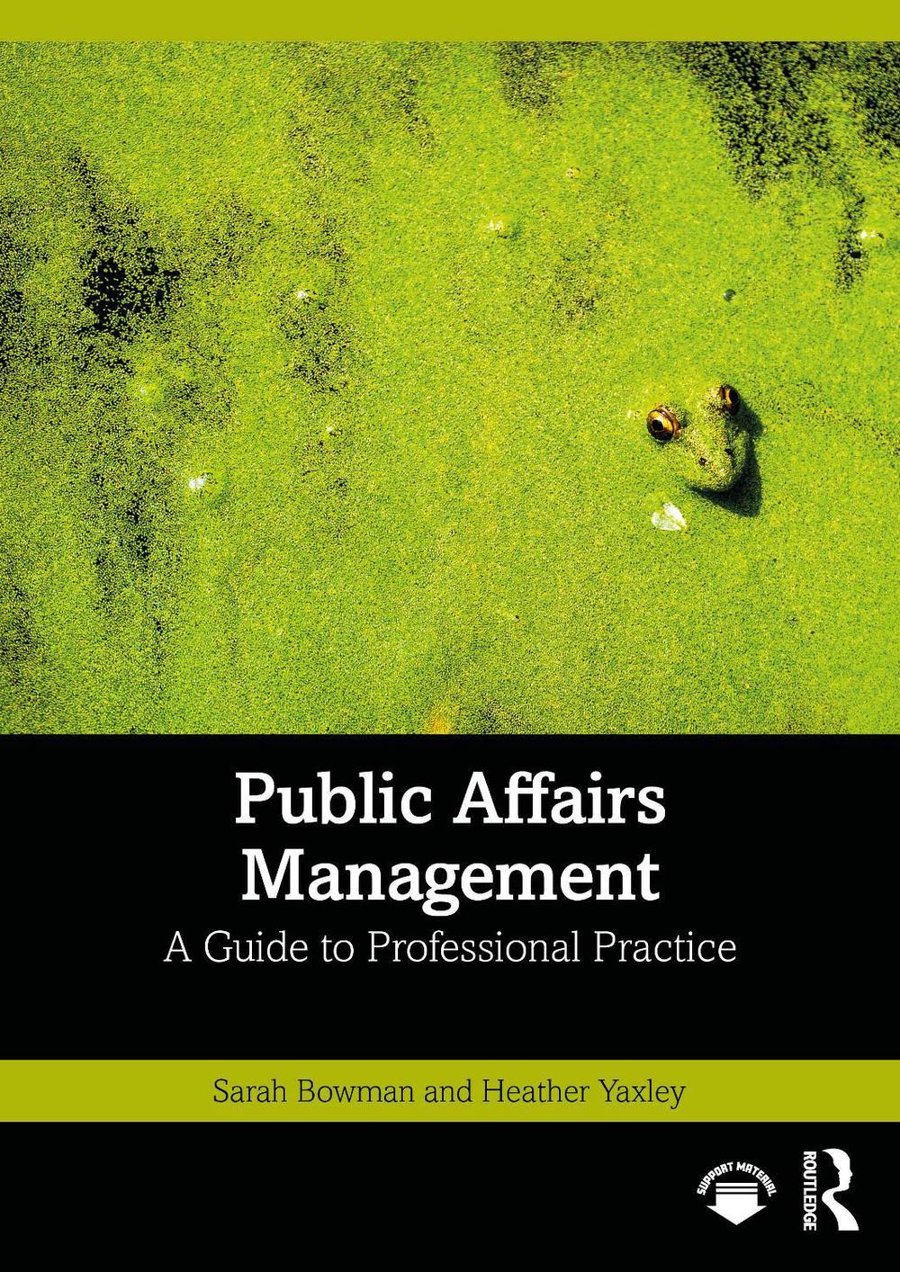 Public Affairs Management by Sarah Bowman - ISBN: 9781032306957