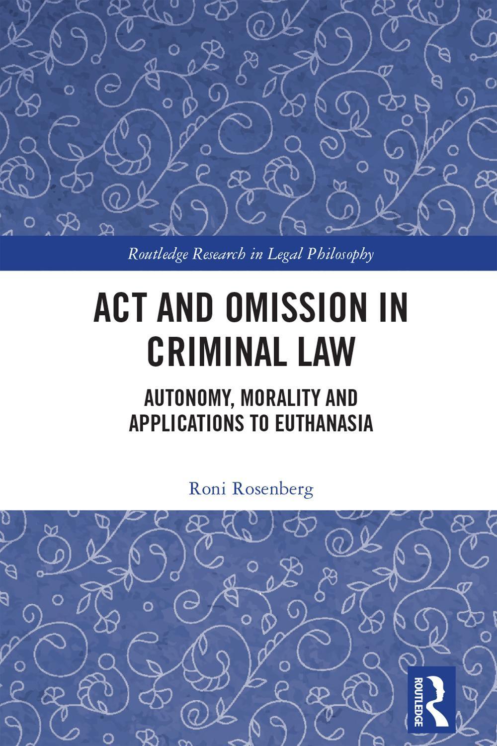Act and Omission in Criminal Law, 9781032461731