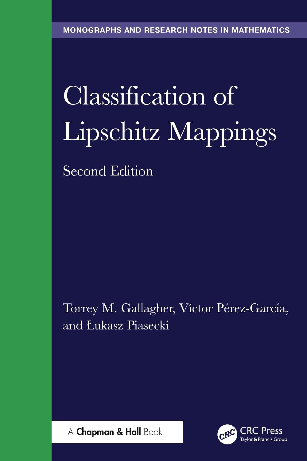 Classification of Lipschitz Mappings, 9781032605593