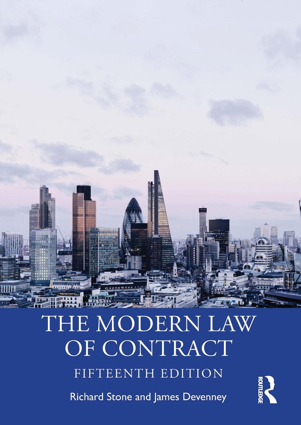The Modern Law of Contract, 15th Edition, 9781032626734