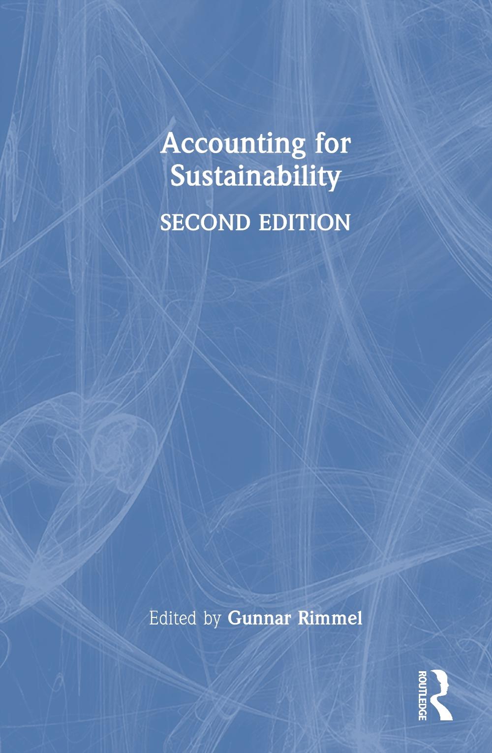 Accounting for Sustainability, 9781032785462