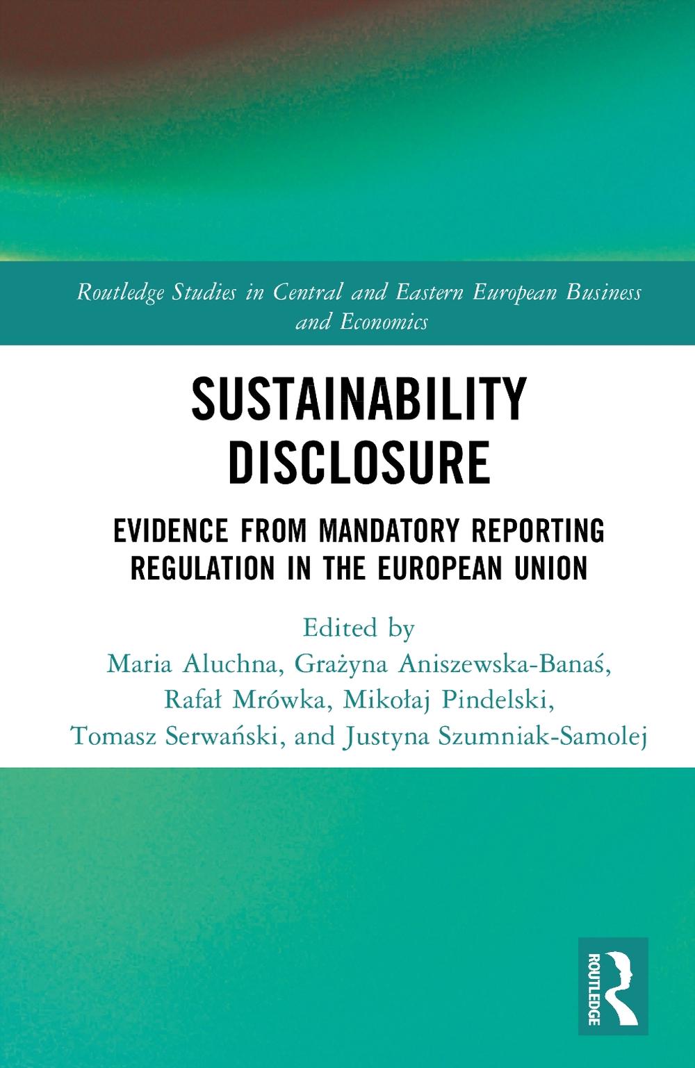 Sustainability Disclosure, 9781032936161