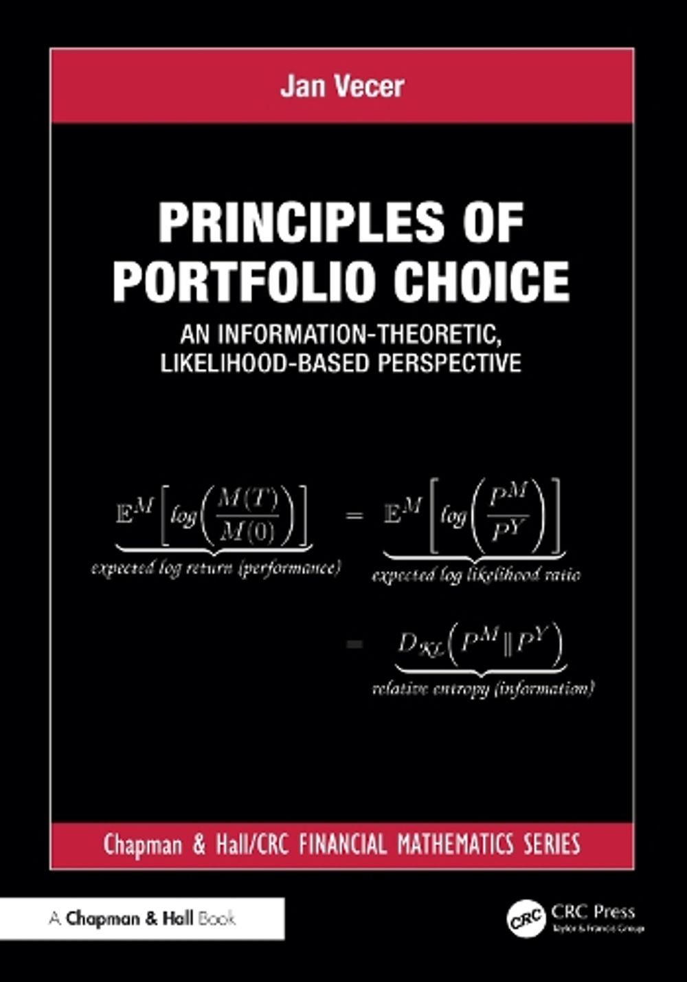 Principles of Portfolio Choice by Jan Vecer - ISBN: 9781032951980