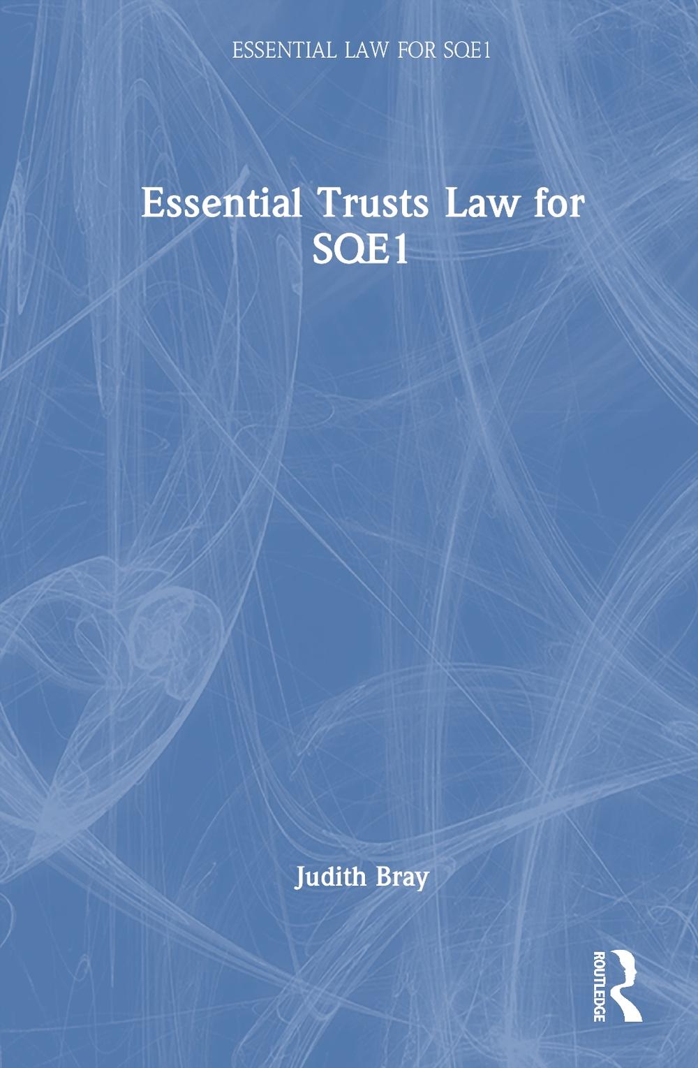 Essential Trusts Law for SQE1, 9781032952062