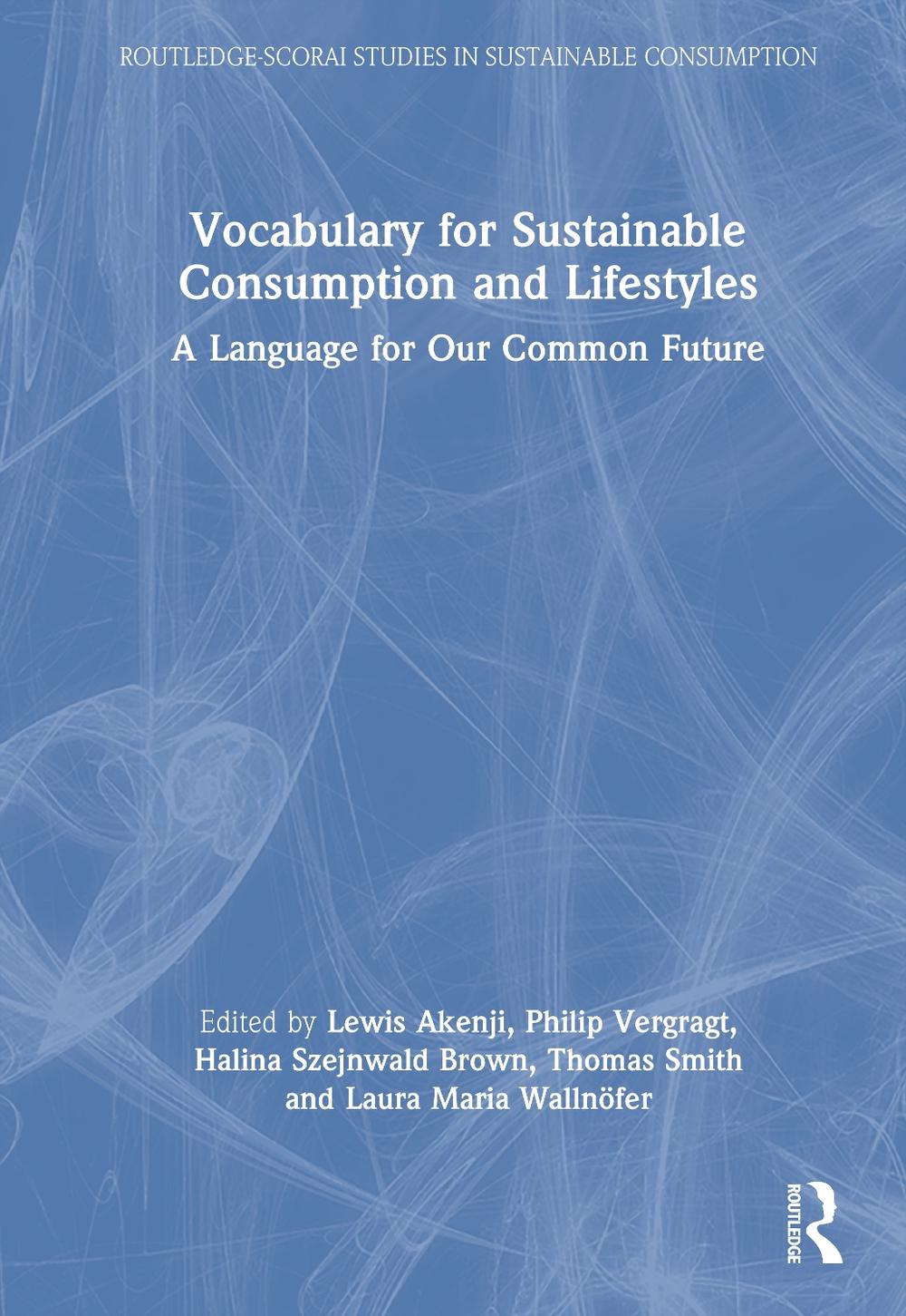 Vocabulary for Sustainable Consumption and Lifestyles, 9781032952741