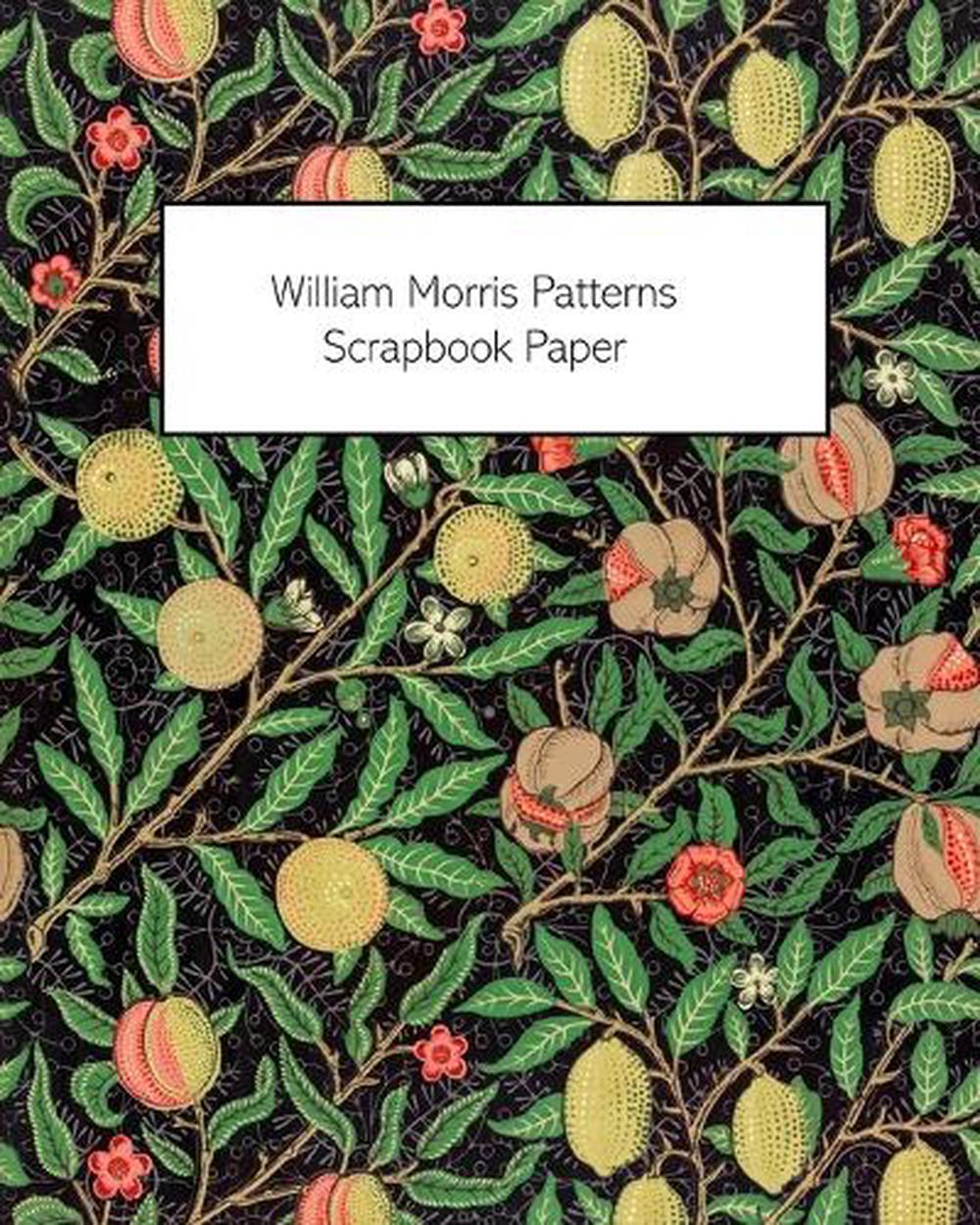 William Morris Patterns Scrapbook Paper, 9781034767893