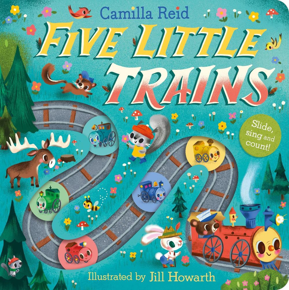 Five Little Trains by Camilla Reid - ISBN: 9781035023363