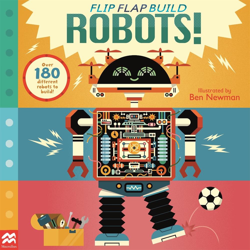 Flip, Flap, Build: Robots, 9781035025343