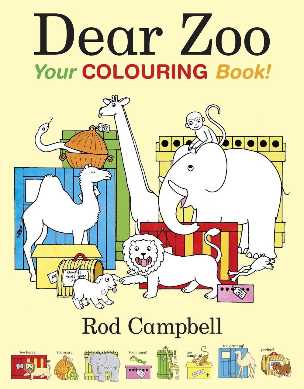 Dear Zoo: Your Colouring Book, 9781035034932