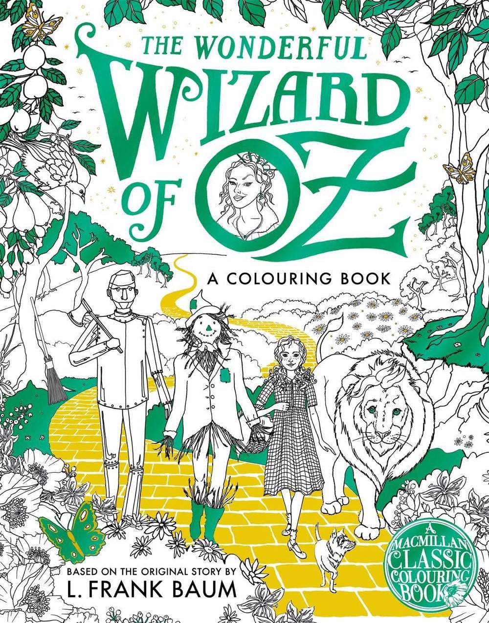 The Wonderful Wizard of Oz Colouring Book by Macmillan - ISBN: 9781035052004
