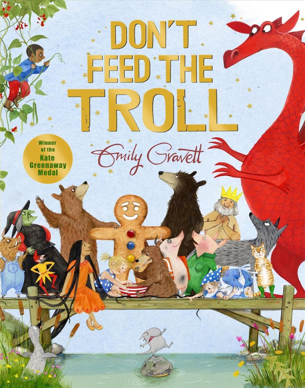 Don't Feed the Troll by Emily Gravett - ISBN: 9781035074440