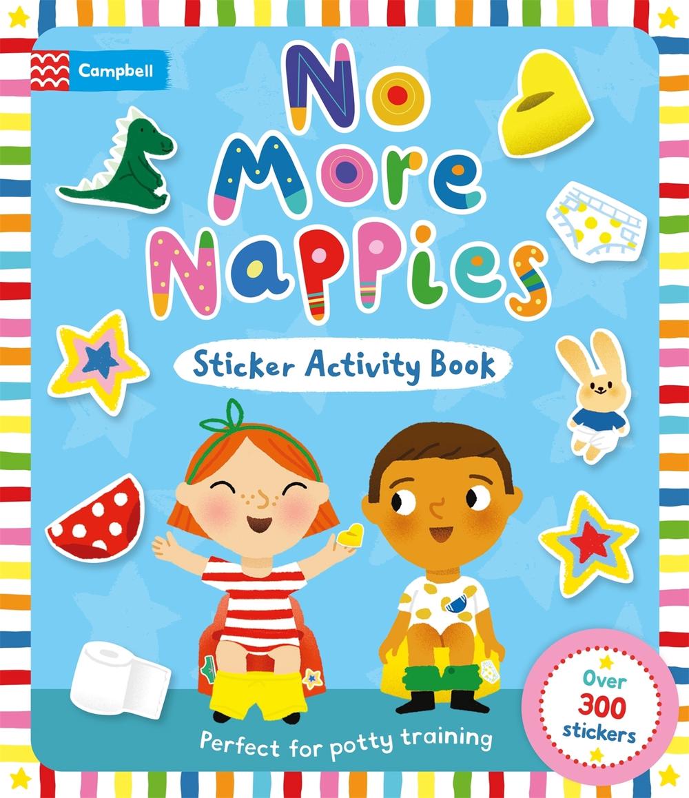 No More Nappies Sticker Activity Book, 9781035083732