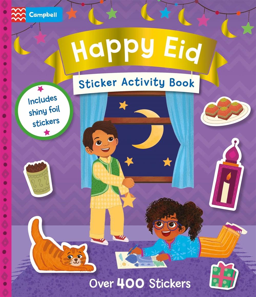 Happy Eid Sticker Activity Book by Campbell Books - ISBN: 9781035086450