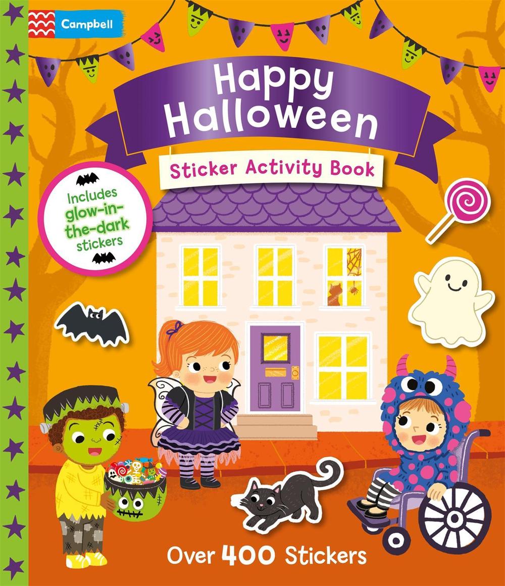 Happy Halloween Sticker Activity Book by Campbell Books - ISBN: 9781035086702