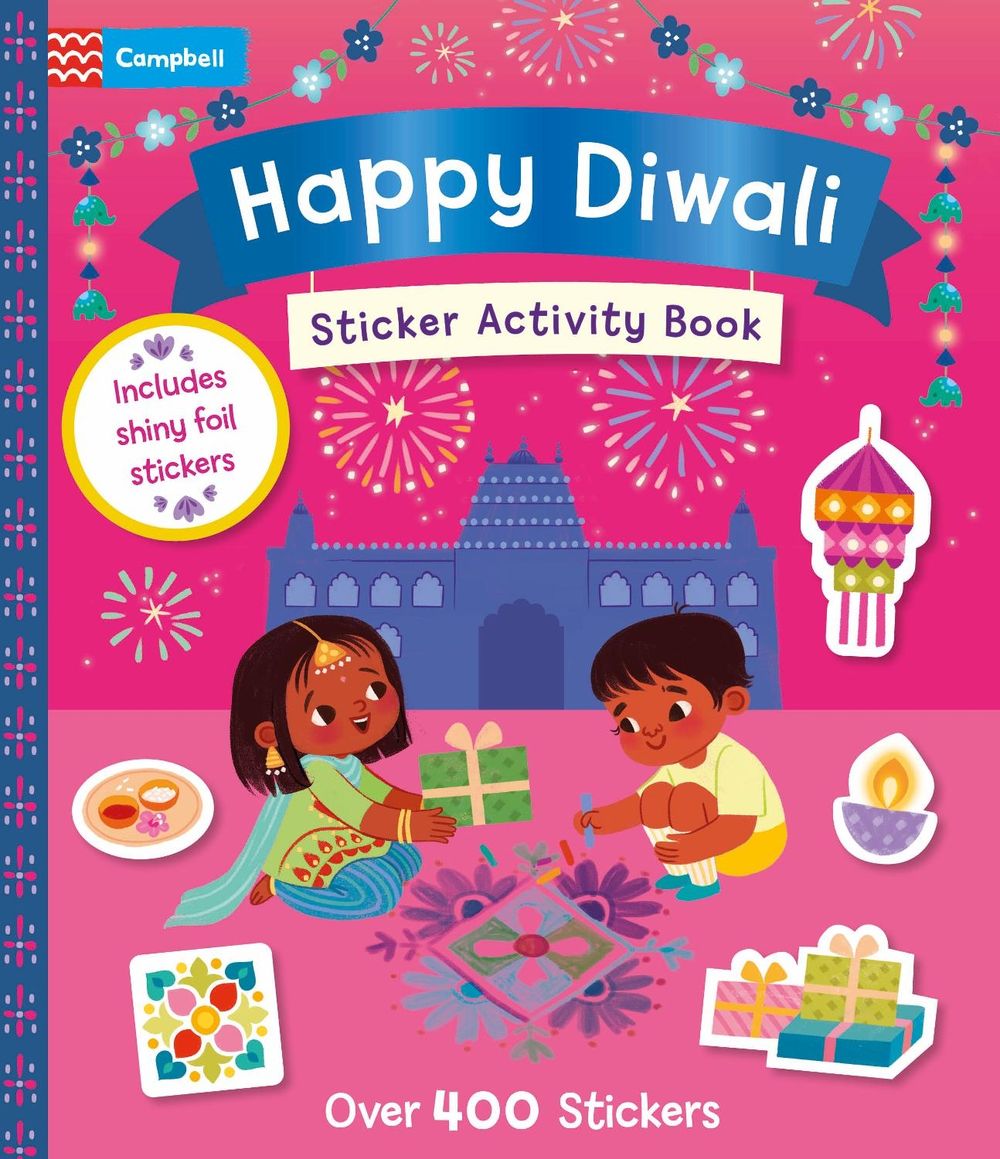 Happy Diwali Sticker Activity Book by Campbell Books - ISBN: 9781035088799