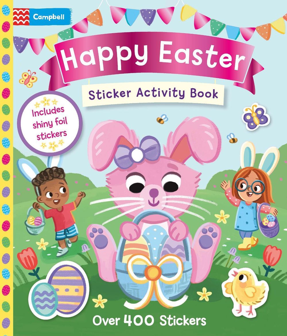 Happy Easter Sticker Activity Book by Campbell Books - ISBN: 9781035088836