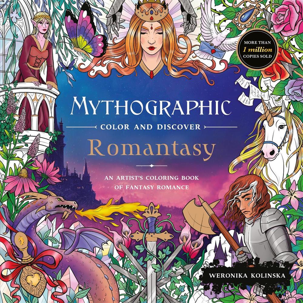 Mythographic Colour and Discover: Romantasy by Weronika Kolinska - ISBN: 9781035091898