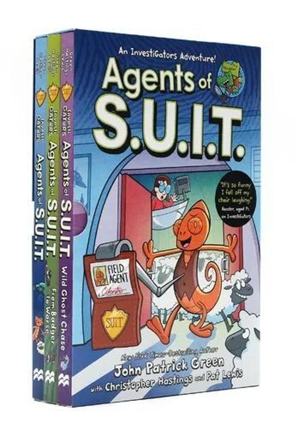 Agents of S.U.I.T. 3-Book Slipcase by John Patrick Green - ISBN: 9781035094103