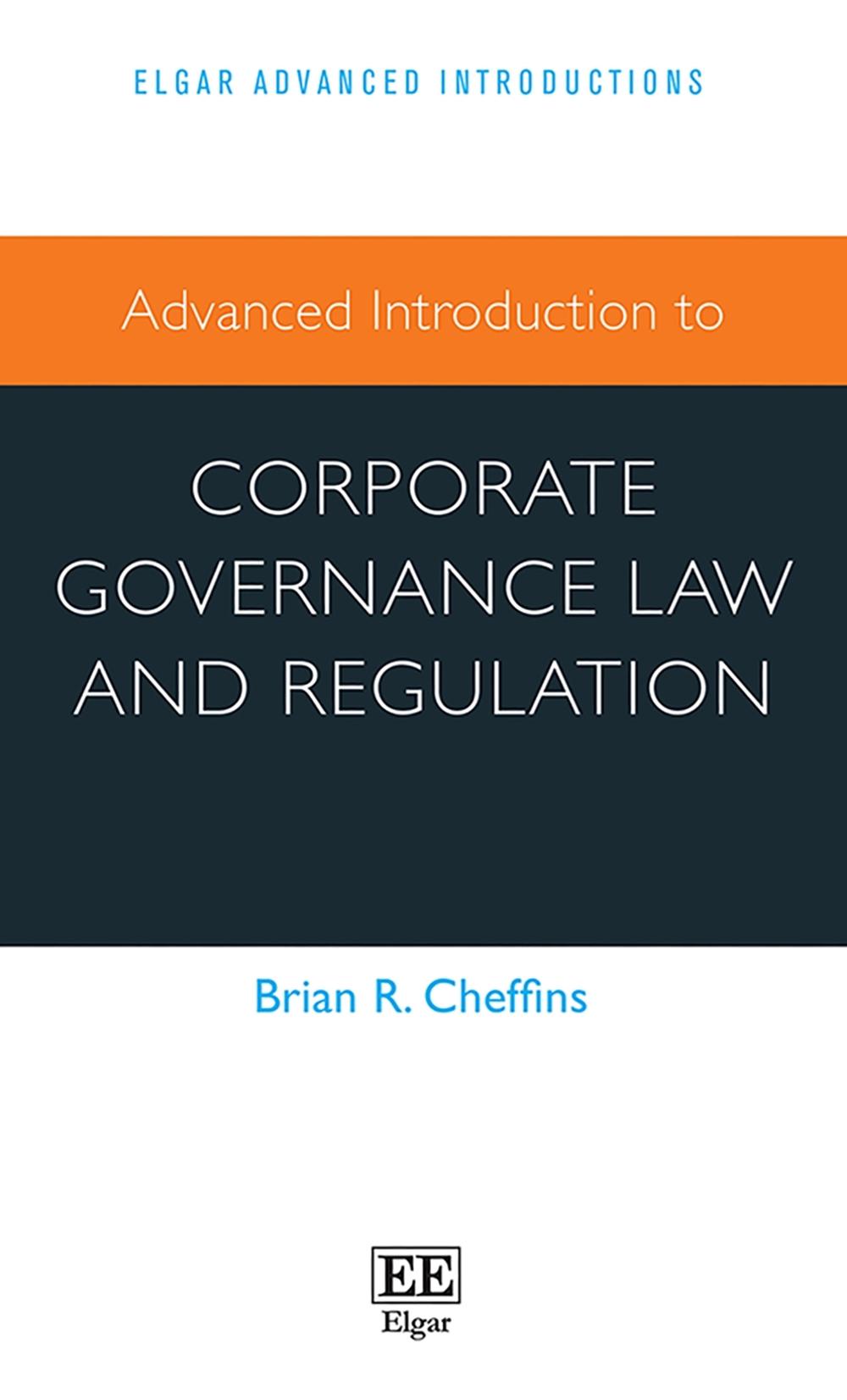 Advanced Introduction to Corporate Governance Law and Regulation, 9781035316311