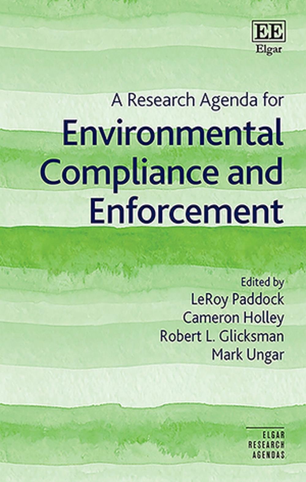 A Research Agenda for Environmental Compliance and Enforcement by ...
