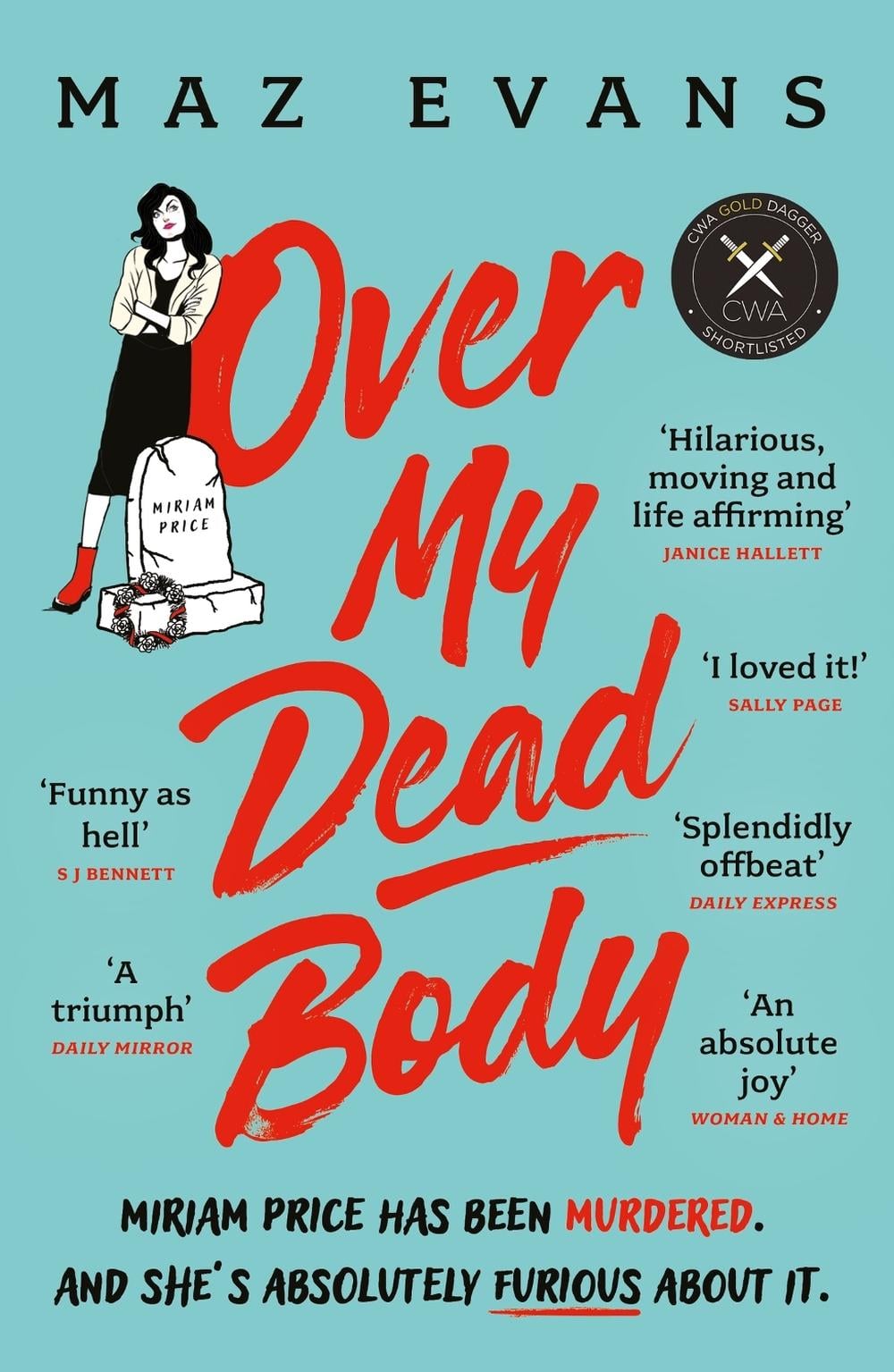 Over My Dead Body by Maz Evans - ISBN: 9781035402342