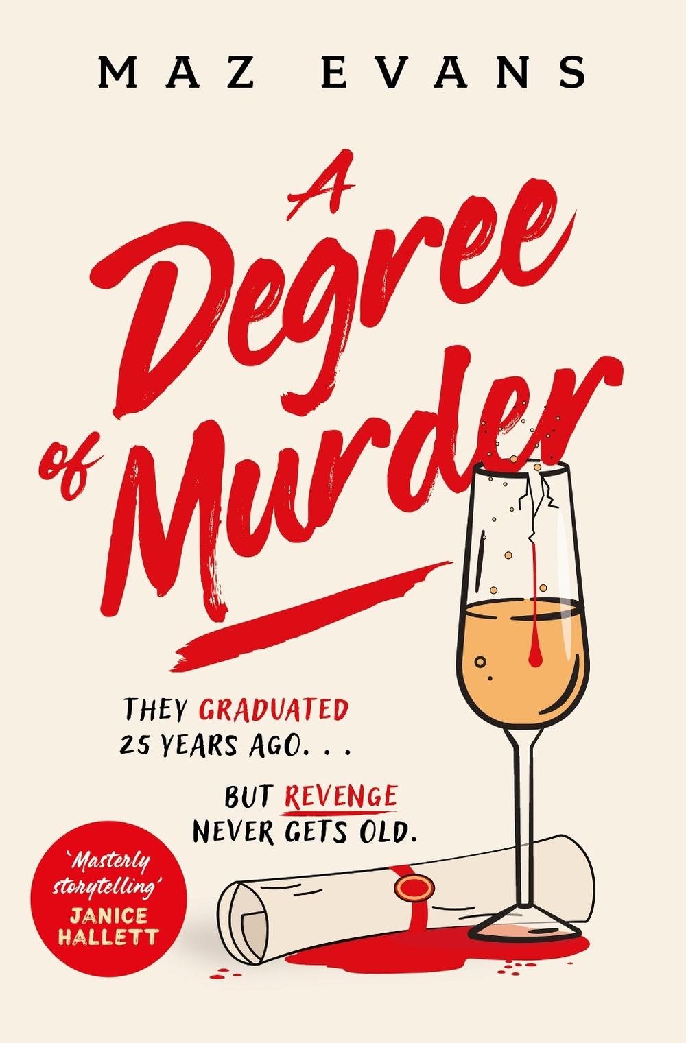A Degree of Murder by Maz Evans - ISBN: 9781035413317
