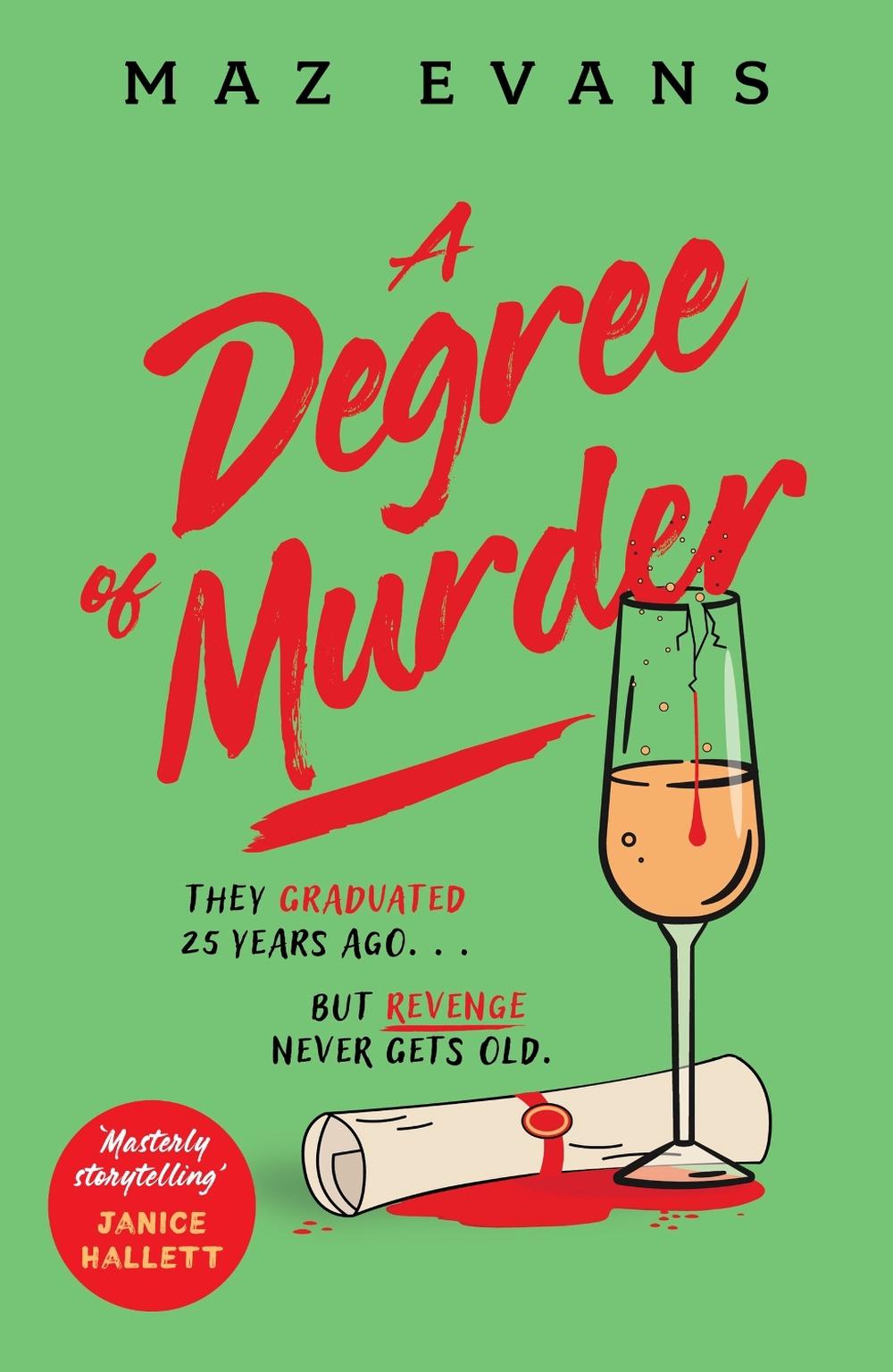A Degree of Murder by Maz Evans - ISBN: 9781035413355
