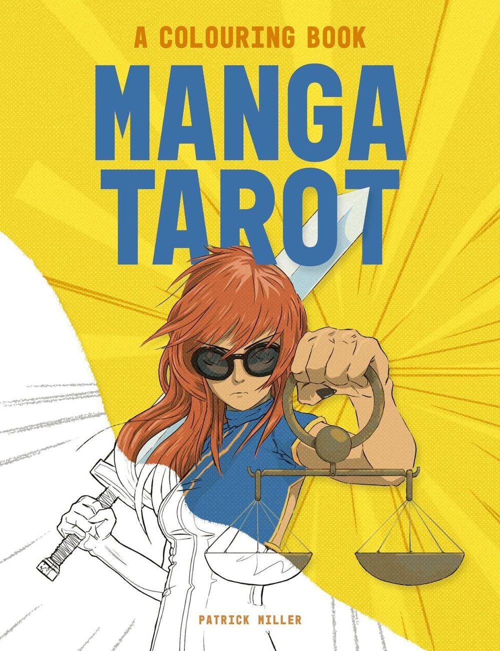 Manga Tarot: A Colouring Book by Patrick Miller - ISBN: 9781035424405