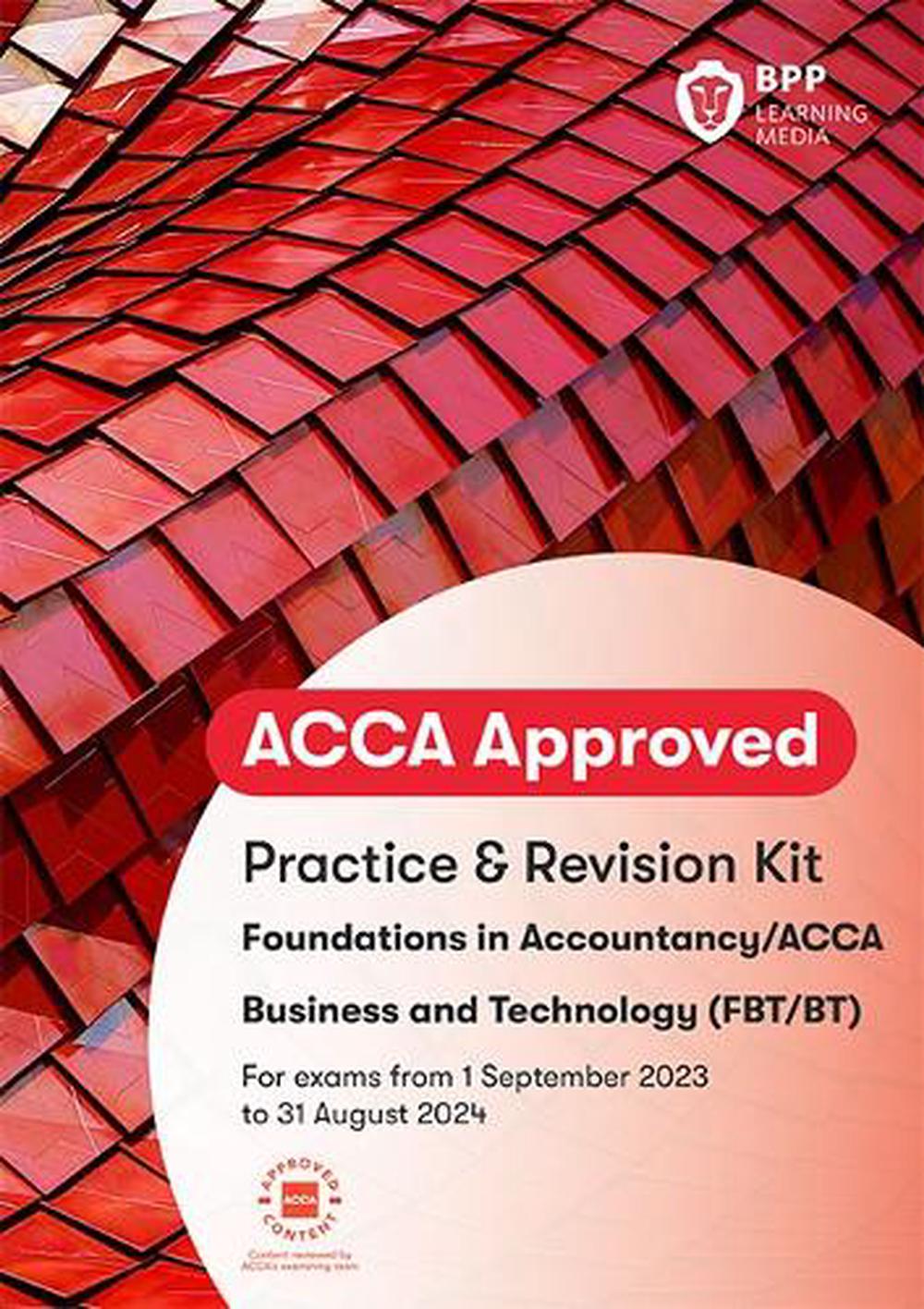 FIA Business and Technology FBT (ACCA F1), 9781035500994