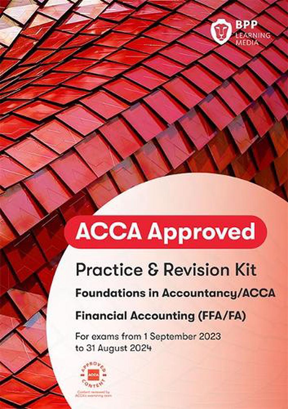 FIA Foundations of Financial Accounting FFA (ACCA F3), 9781035501014