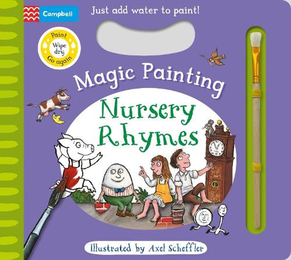 Nursery Rhymes Magic Painting by Axel Scheffler - ISBN: 9781037405013
