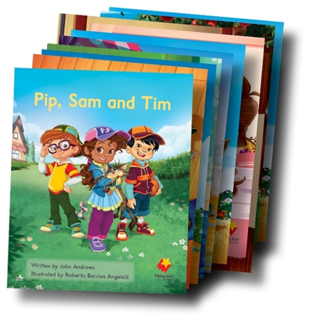 Student Decodable Book Pack 1 - 10 titles x 1 copy each by Andrews - ISBN: 9781038537348