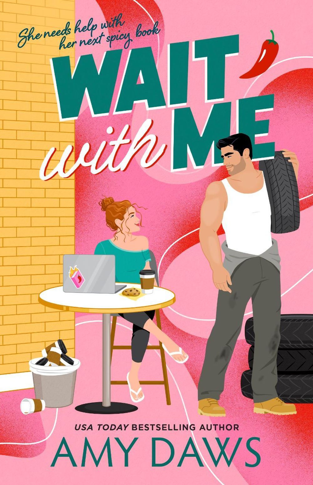 Wait With Me by Amy Daws - ISBN: 9781038961365