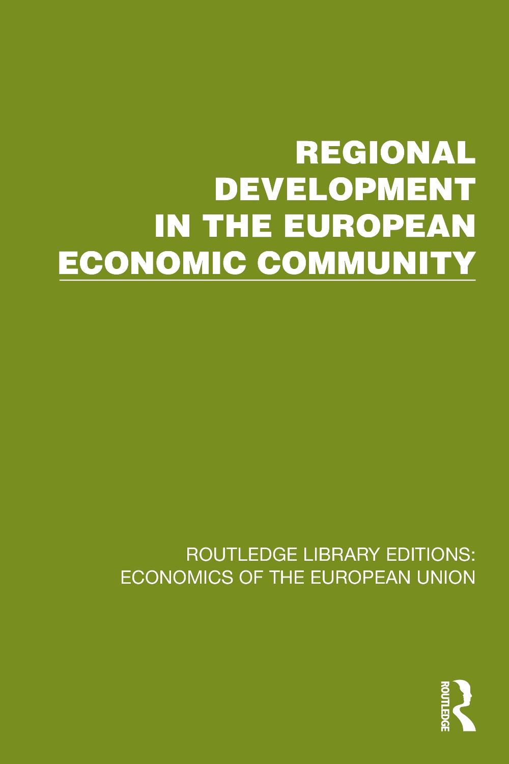Regional Development in the European Economic Community by Political ...