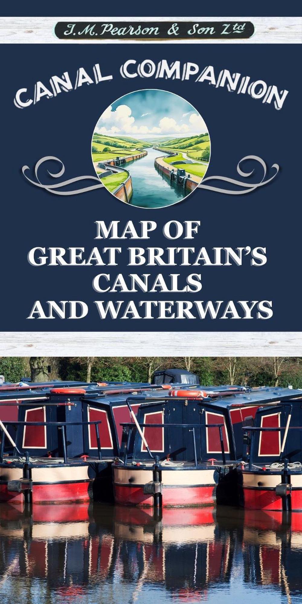 Canal Companion Map of Great Britain' s Canals & Waterways by Canal companions - ISBN: 9781068173905