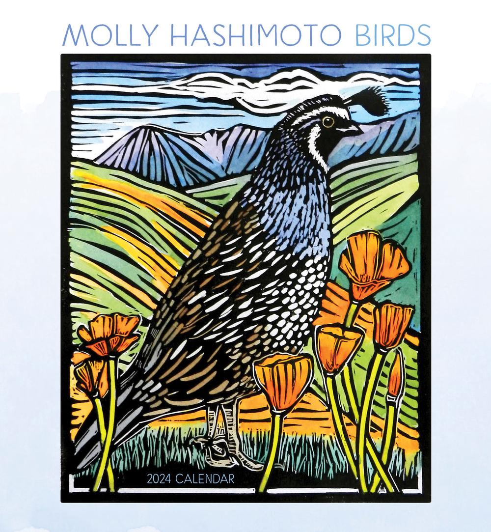 Pomegranate 2024 Molly Hashimoto Birds Wall Calendar, Molly Hashimoto