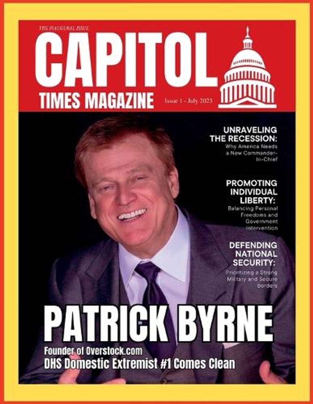 Capitol Times Magazine Issue 1 July 2023 by Anil Anwar - ISBN: 9781088205808