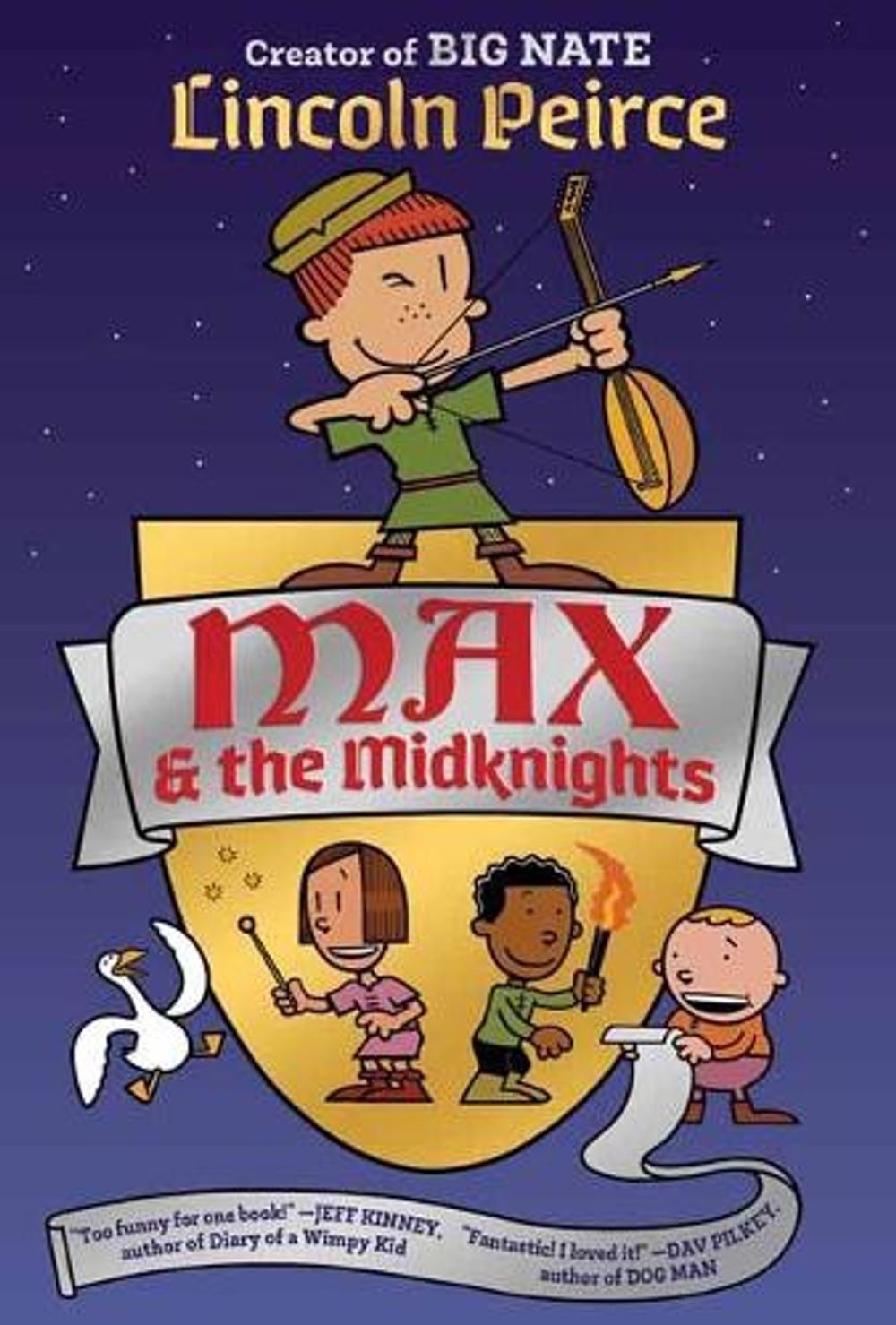Max And The Midknights by Lincoln Peirce - ISBN: 9781101931080
