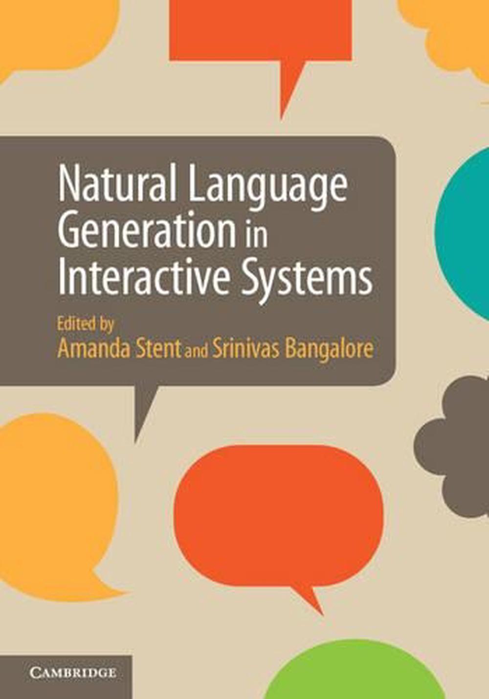 Natural Language Generation in Interactive Systems, 9781107010024