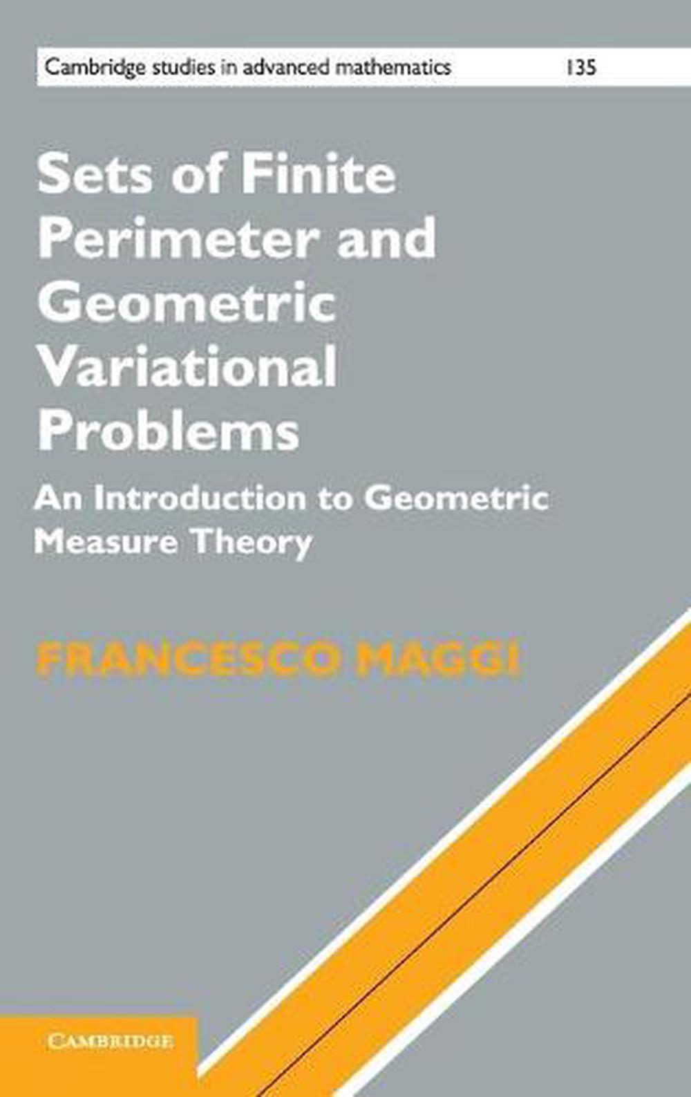 Sets of Finite Perimeter and Geometric Variational Problems, 9781107021037
