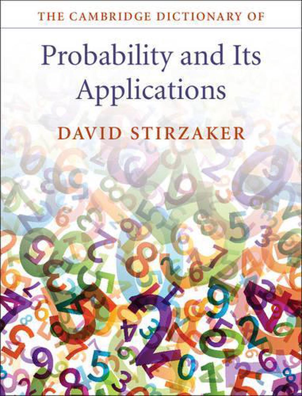 The Cambridge Dictionary of Probability and its Applications, 9781107075160