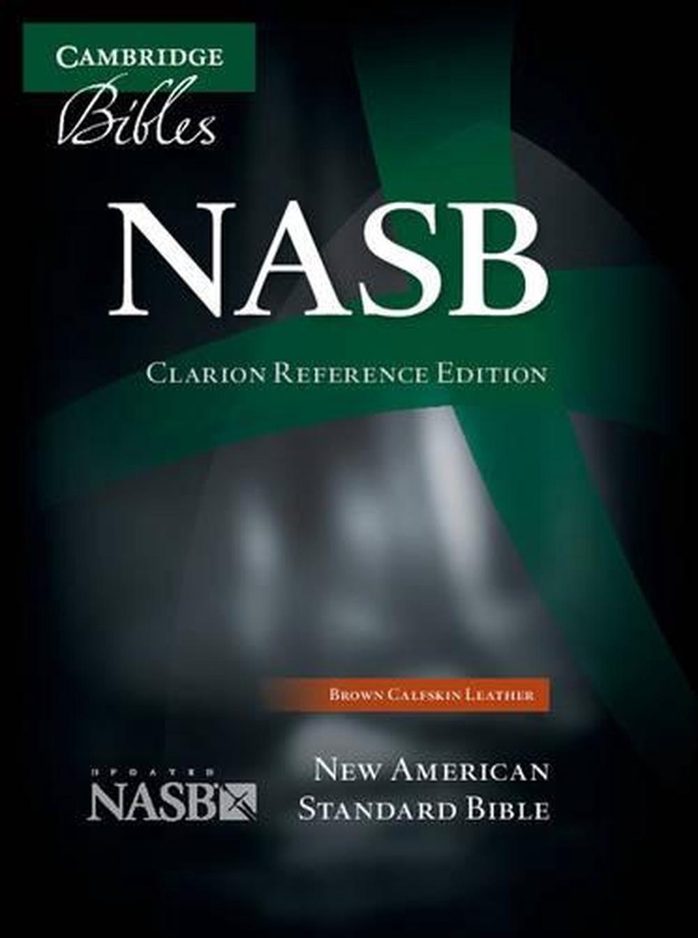 NASB Clarion Reference Bible, Brown Calfskin Leather, NS485:X, 9781107604131