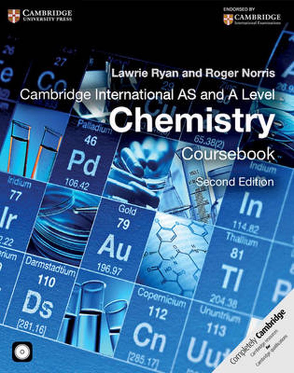 Cambridge International As And A Level Chemistry Coursebook With Cd Rom