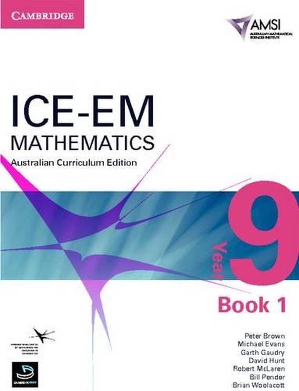 ICEEM Mathematics Australian Curriculum Edition Year 9 Book 1 by Peter Brown, Paperback