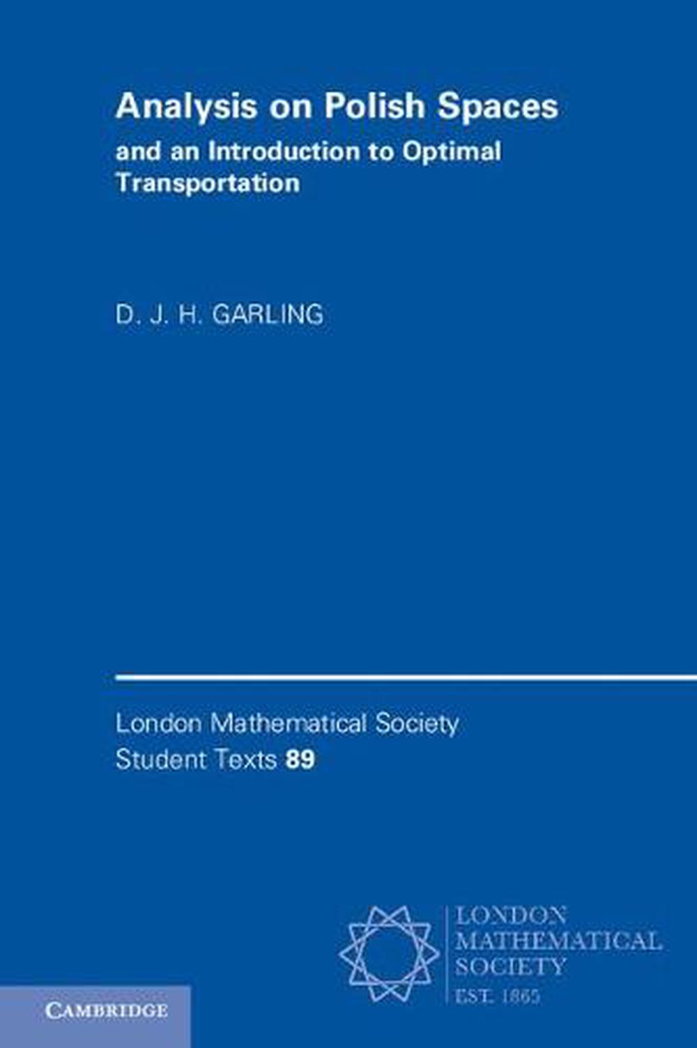 Analysis on Polish Spaces and An Introduction to Optimal Transportation, 9781108431767