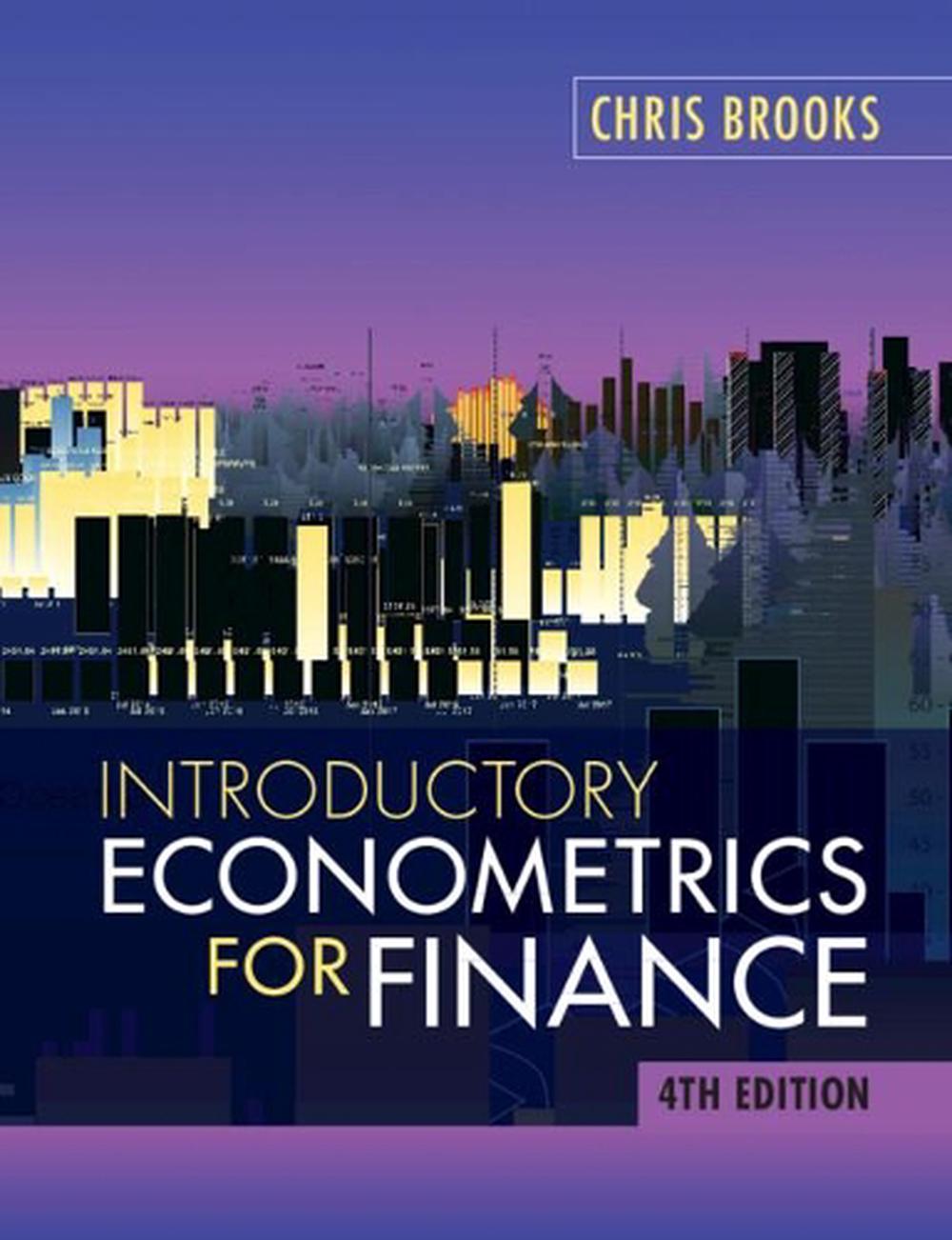 Introductory Econometrics For Finance, 4th Edition By Chris Brooks ...