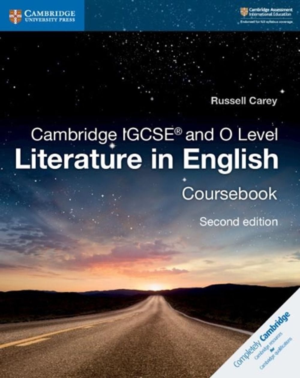 Cambridge IGCSE® and O Level Literature in English Coursebook by Russell Carey - ISBN: 9781108439916