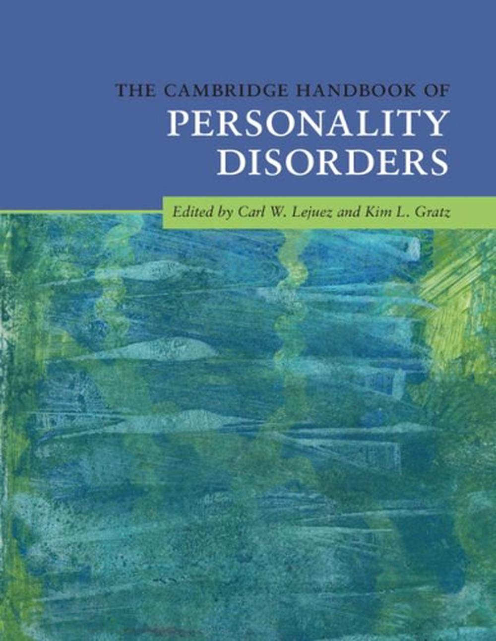 The Cambridge Handbook of Personality Disorders, 9781108440097