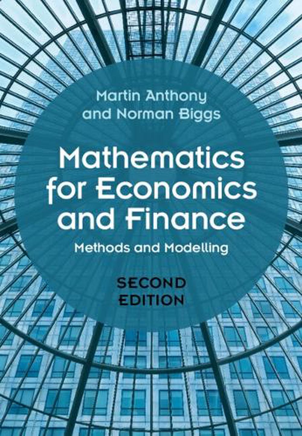 Mathematics for Economics and Finance, 9781108472395